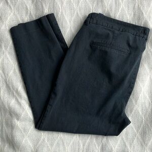 Old Navy Black Ankle Pixie High Rise Pants